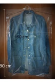 Askıcı Elbise Poşeti - 60 X 90 Cm Koruyucu Naylon Torba 50 Adet - 2