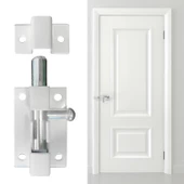 Kapı Sürgüsü Küçük Beyaz Mavzer Sürgü Sürgülü Kilit 25x40 mm Kapı Pencere Emniyet Kilidi Metal thumbnail 5