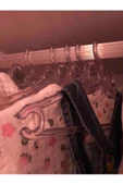 Askıcı Çocuk Elbise Askısı Bebek Askısı Şeffaf Kristal Kalp Askı 24 Adet - 4