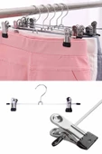 Askıcı Mandallı Pantolon Etek Askısı 40 Cm Metal 12 Adet - 1