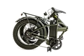 BİSAN E-FOLDING F2 ELEKTRİKLİ KATLANIR BİSİKLET 43CM MD 20 JANT 7 VİTES HAKİ SARI - 2