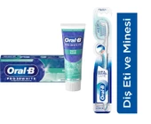Oral-B Pro 3d White Hafif Nane Diş Macunu 75 Ml + Oral-B Pro Health Hassas Diş Eti Ve Diş Minesi Ultra Ince Diş Fırçası 1 + 1 - 1