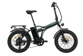 BİSAN E-FOLDING F2 ELEKTRİKLİ KATLANIR BİSİKLET 43CM MD 20 JANT 7 VİTES HAKİ SARI - 1