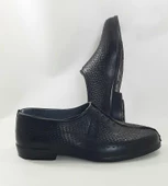 Uğur Çiftçi İçi Astarlı Garalastik Erkek Ayakkabı - 5