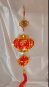 Feng Shui Ejderha Yılı Abajur Budha Buda Sokak Süsü Çin Feneri Japon Feneri Tak Koruyucu - 3