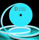 5 Metre Noas YL42 1220 Buz Mavi 12V Işık Dış Mekan Neon Led - 1