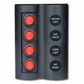 BFY Marin Sigortali Switch Panel Tip:4 Anahtarlı thumbnail 1