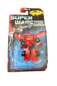 SUPER Warrior Mini Plastik Gövdeli Dönüşebilen Robot Araba 7.5 CM KIRMIZI - 7