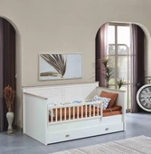 Takım Urlu ARTE 90457 Model ÇOCUK ODA SEDİR montessori,Gardrop,Şifonyer kutu sevk - 2