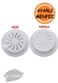 WUVERA Doğalgaz Cam Menfezi Aç-kapa Ayarlı - 3