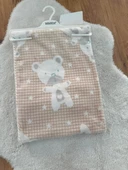 Bebitof Ayıcık Desenli Bebek Battaniyesi - 1