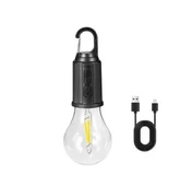 Hedyex Usb-C Şarjlı Led Ampül Kancalı Kamp Lambası 10W - 4
