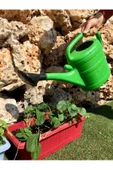 Plastik Sulama Bidonu 5 Lt Süzgeçli Sulama Bidonu Bahçe Bitki Çiçek Sulama Bidonu Sulama Kabı - 1