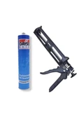 SSEPETLESENE Ssepetlesene Extra Pu Mastik Silikonize Yapıştırıcı Beyaz Renk 280Ml Güçlü Ve %100 Su Geçirmez+Tabanca Set - 1