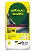 Weber Kol Serakol Seramik Yapıştırma Harcı Gri 25 Kg - 1
