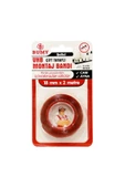 Bumy Çift Taraflı Şeffaf Vhb Montaj Bandı - 18 Mm X 2 Mt - 2