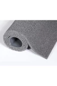 100 Cm X 1500 Cm Gri Kaydırmaz Kaymaz Yolluk Karmaşık Halı Kıvırcık Paspas 14 Mm - 4