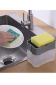 MR.PRATİC Mr.Pratic Deterjan Hazneli Pompalı Süngermatik - Bulaşık Süngeri 380 Ml - 1