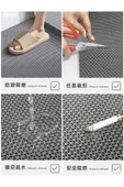Home Banyo Duş Havuz- Z Mat Petek Kaydırmaz Pvc Paspas Gri En 90Cm. Boy 500cm (5m) thumbnail 6