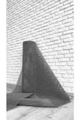 Home Banyo Duş Havuz- Z Mat Petek Kaydırmaz Pvc Paspas Gri En 90Cm BOY 400 CM - 1