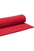 Kıvırcık 1. Kalite Paspas 14Mm En 1 Metre Boy 1 Metre Kırmızı Kıvırcık Kapı Önü Paspası EN 100 BOY 100 - 1