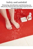 Home Banyo Duş Havuz- Z Mat Petek Kaydırmaz Pvc Paspas Kırmızı / Eni : 90Cm. BOY 300 - 4