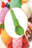 rennway Rennway Pratik Mandallı Plastik Dondurma Servis Sunum Kepçesi Kaşığı - 3