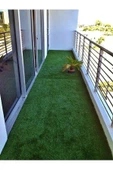 Balkon Bahçe Suya Dayanıklı 7 Mm Yapay Çim Halı Suni Çim Halı 7 Mm EN 200 CM BOY 300 CM - 4
