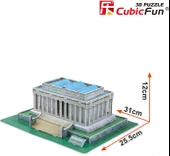 Cubic Fun 3D Puzzle 42 Parça Lincoln Anıtı Usa C104H - 3