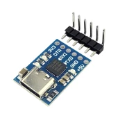 CP2102 USB to RS232 TTL UART Çevirici Modül  Type C Usb Seri Port Haberleşme Mcu Uydu Alıcı Dvd GSM Telefon Firmware Güncelleme - 6