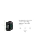 KL  KLPRO DİKEY / YATAY 2 IŞINLI YEŞİL MİNİ LAZER DİSTOMAT - 3