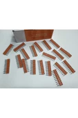 PROFİX  DÜZ KESİM MEKANİK GALVENİZLİ TABANCA ÇİVİSİ 24 MM - 5