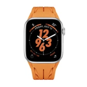 Apple Watch 10 46mm KRD-127 Metal Tokalı Silikon Kordon - 6