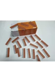 PROFİX  DÜZ KESİM MEKANİK GALVENİZLİ TABANCA ÇİVİSİ 24 MM - 3