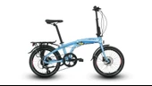 CARRARO FLEXI 108 HD KATLANIR BİSİKLET 320H V 20 JANT 8 VİTES MAVİ YEŞİL BUKALEMUN SİYAH KIRMIZI - 1