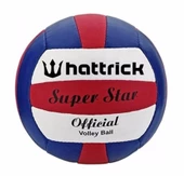 HATTRICK SUPERSTAR VOLEYBOL TOPU NO5 KIRMIZI LACİVERT BEYAZ - 1