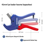 WORKPRO WP301006 42mm Profesyonel PPRC Plastik Boru Kesme Makası - 4