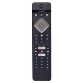Phılıps Ambılıght Netflıx-Rakuten Tv Tuşlu 43PUS6504/62 LED Tv Kumandası - 1