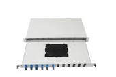 Canovate 1U 19” Mekanik Sürgülü Patchpanel Sc/Upc Dublex 6XAdaptör 12xPigtail 2 Yıl Üretici Garantili - 2