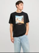 Jack & Jones Jjcellox Tee Ss Crew Neck Erkek T-Shirt - 1