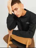 Jack & Jones Jprblachad Branding Sweat Crew Neck Ln Erkek Sweatshirt thumbnail 3