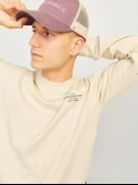 Jack & Jones Jprblachad Branding Sweat Crew Neck Ln Erkek Sweatshirt - 4