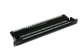 Canovate 25 Port Cat 3 Telefon Patch Panel 1U 19'' Siyah Zırhlı Ral 9005 2 Yıl Üretici Garantili - 3