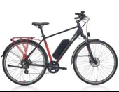 CARRARO E-LINE eLIFE 2.1 ERKEK ŞEHİR BİSİKLETİ 470H HD 28 JANT 7 VİTES MAT SİYAH KIRMIZI GÜMÜŞ - 1