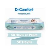 DR COMFORT PERİNE VE VÜCUT TEMİZLEME HAVLUSU 50 Lİ - 1