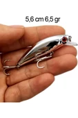 Rapala Turna Levrek Alabalık Lüfer Rapala Yapay Suni Yem Sasi yem 6.5 Gr.5.6cm JigYem - 1