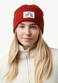 Jack Wolfskin Badge Beanie Unisex Bere - 1