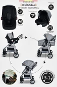 Baby Home 950 Tayla Çift Yönlü 6 In 1 Travel Sistem Bebek Arabası - 8