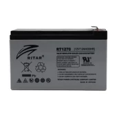 RİTAR 12V 7AH BAKIMSIZ KURU TİP AGM VRLA AKÜ - 1