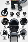 Baby Home 950 Tayla Çift Yönlü 6 In 1 Travel Sistem Bebek Arabası - 9